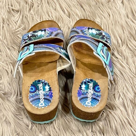 Desigual wedge platform sandals - Picture 5 of 12